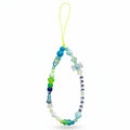 Colorful beaded "Eras Tour" phone charm with candy charm – product view
